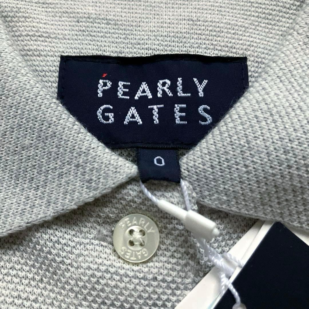 【未着用】 PEARLY GATES レディース 半袖ポロ タグ付き サイズ0