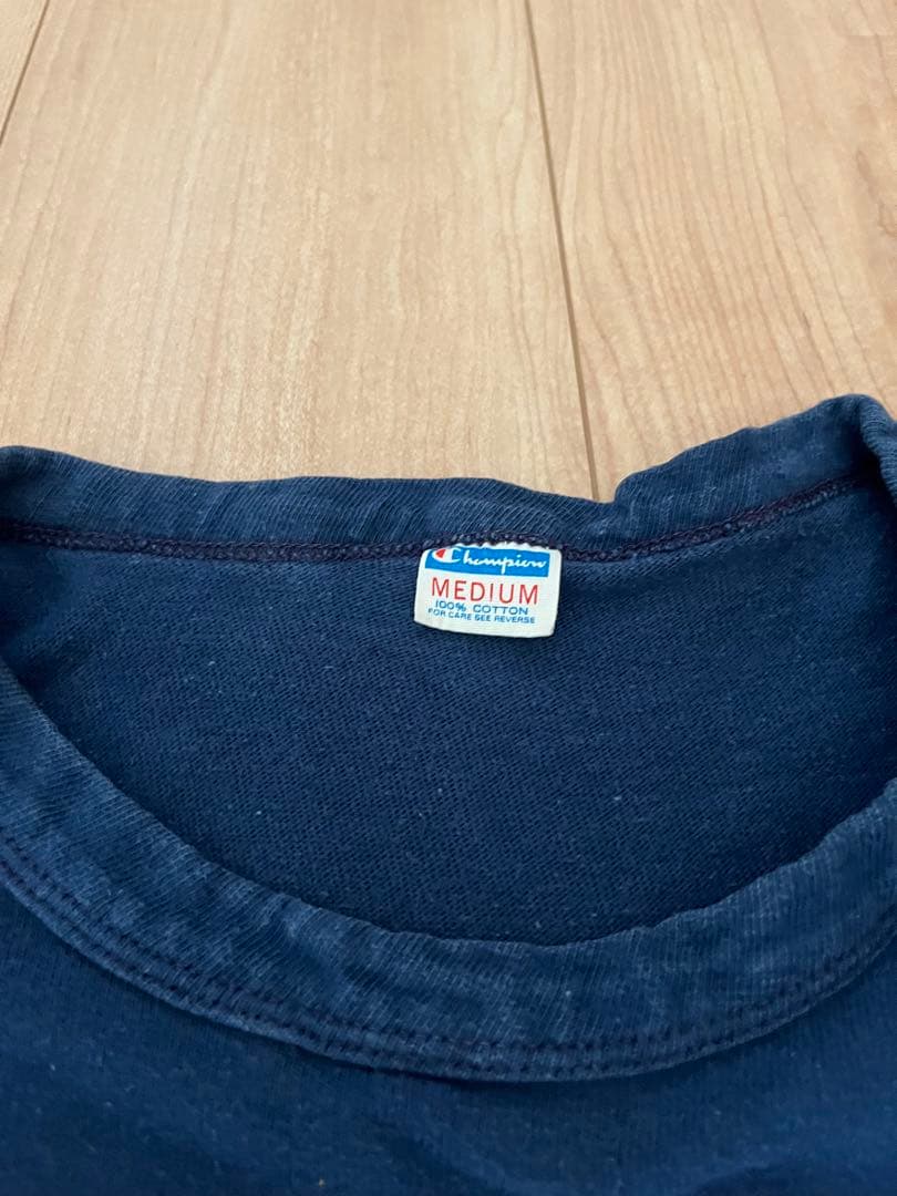 70s チャンピオン　フットボール　Tシャツ　バータグ　M