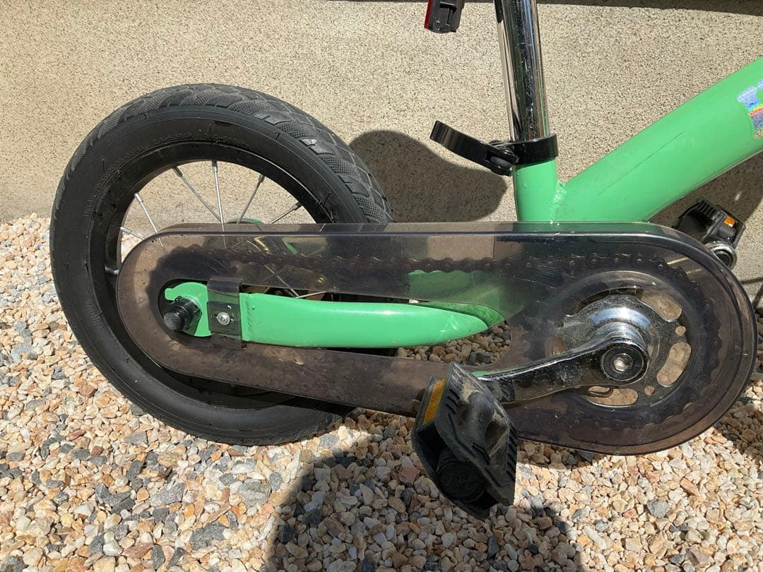 へんしんバイク　幼児用自転車 グリーン 小型タイヤ