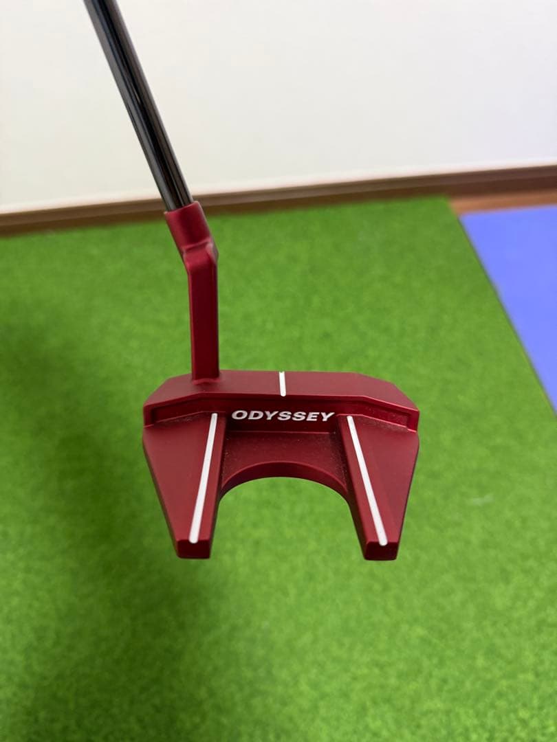 ODYSSEY RED SEVEN Xパター　ヘッドカバー付き