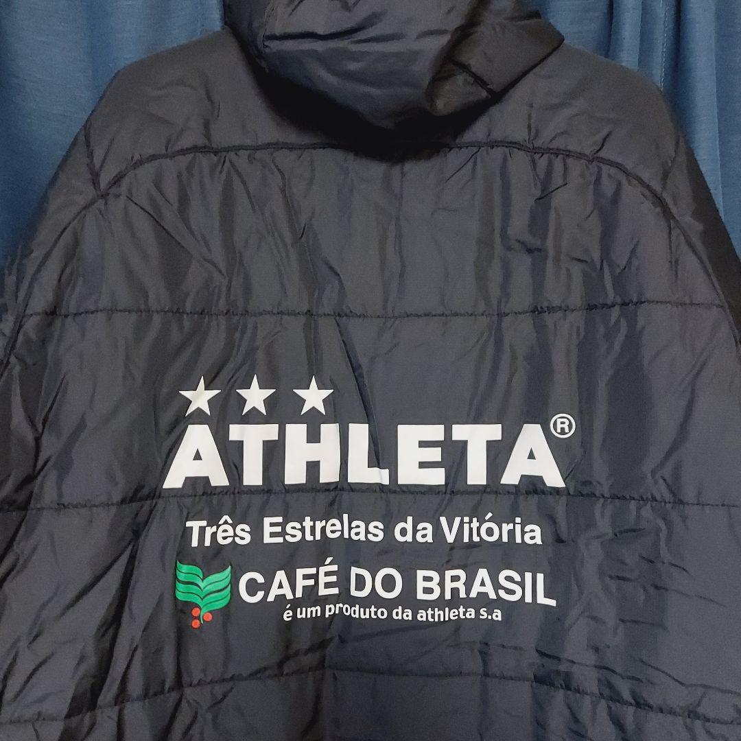 ジダン　ATHLETA　ナイロンベンチコート　ウォームアップ