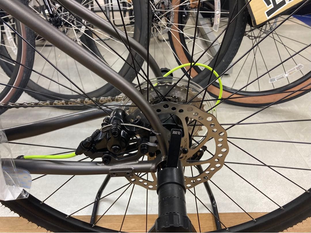 自転車本体 fuji feather cx+ 43 SLATE