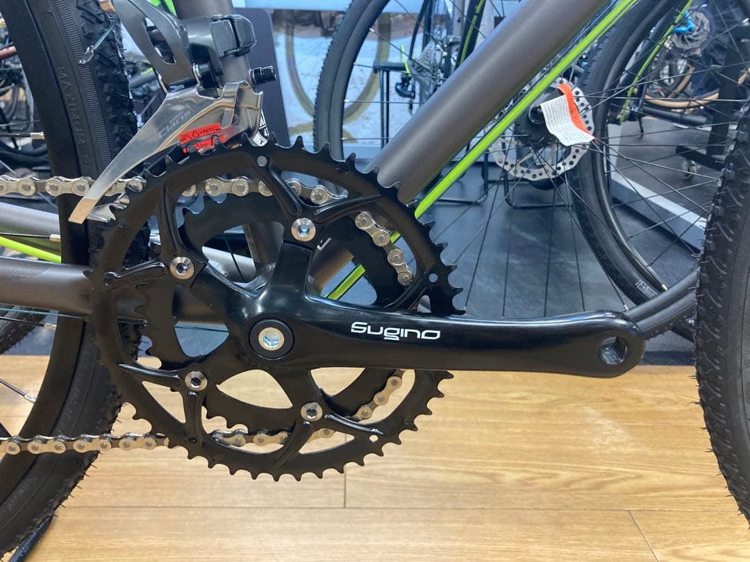 自転車本体 fuji feather cx+ 43 SLATE