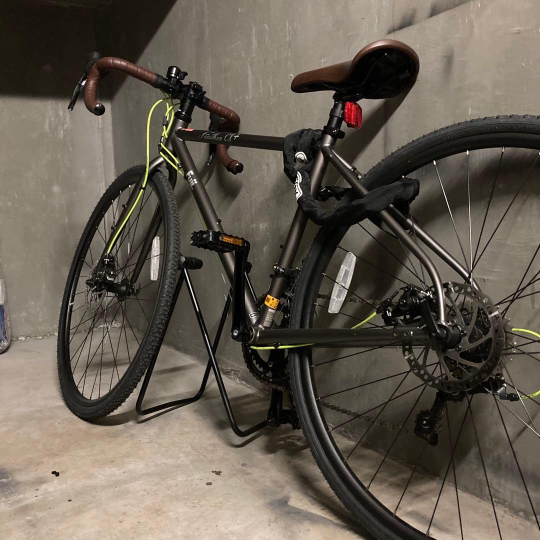 自転車本体 fuji feather cx+ 43 SLATE
