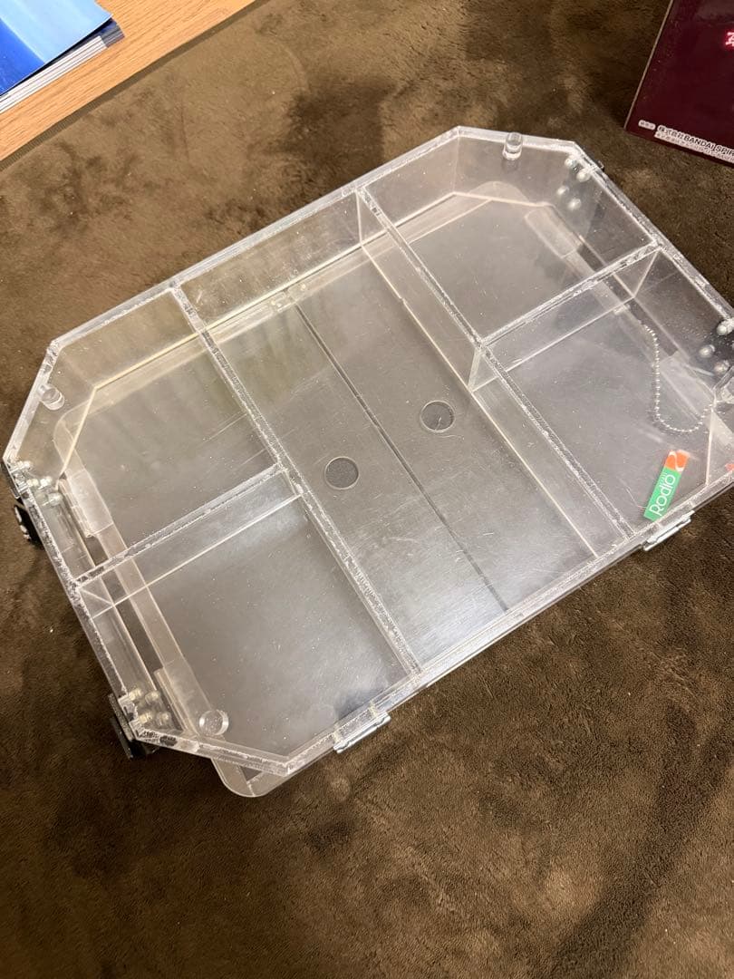 バッカンカスタムトレイ　タックルボックス　バッカントレー40サイズ