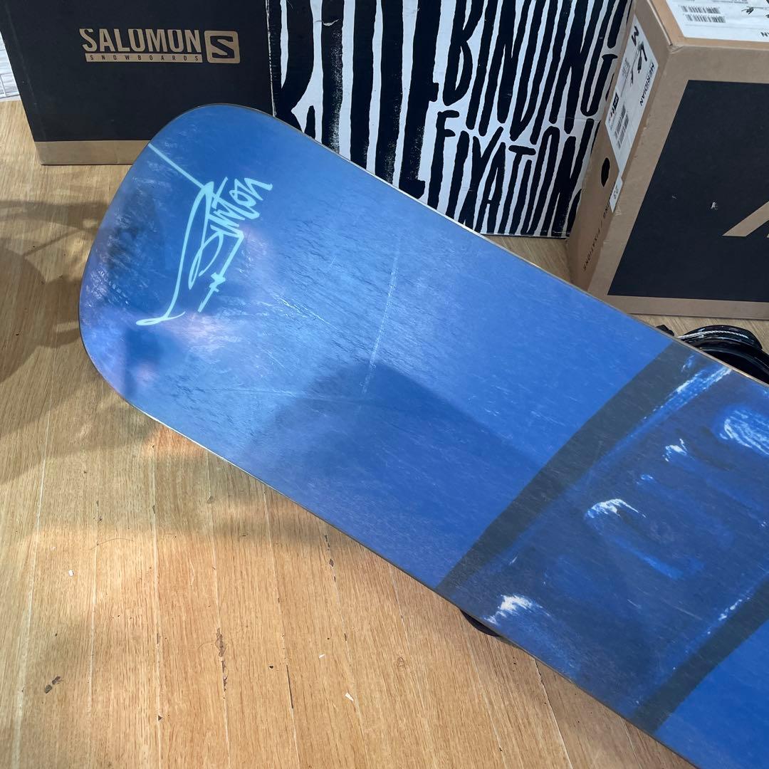 BURTON×K2　バイン付スノーボードセット　テリエモデル　バートン