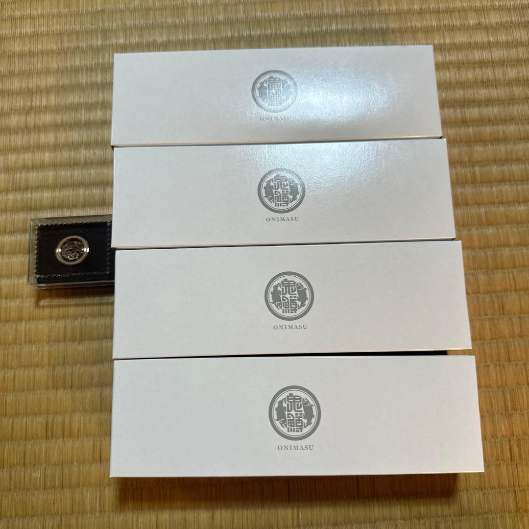 DUO鬼鱒　桐龍140F 4色　ワッペン　ピンバッジセット