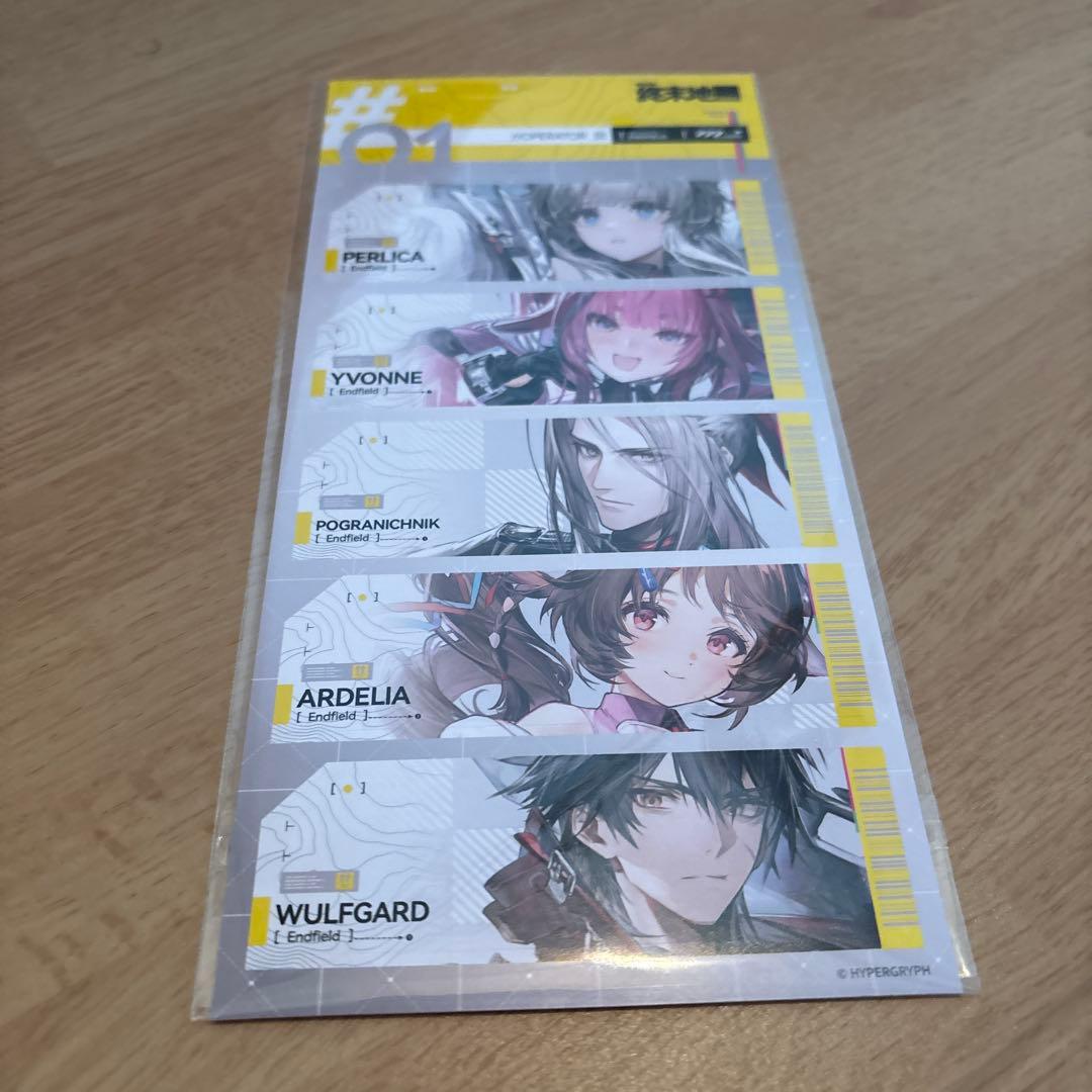 ［非売品］アークナイツエンドフィールド事前登録当選品　イヴォンヌアクスタ