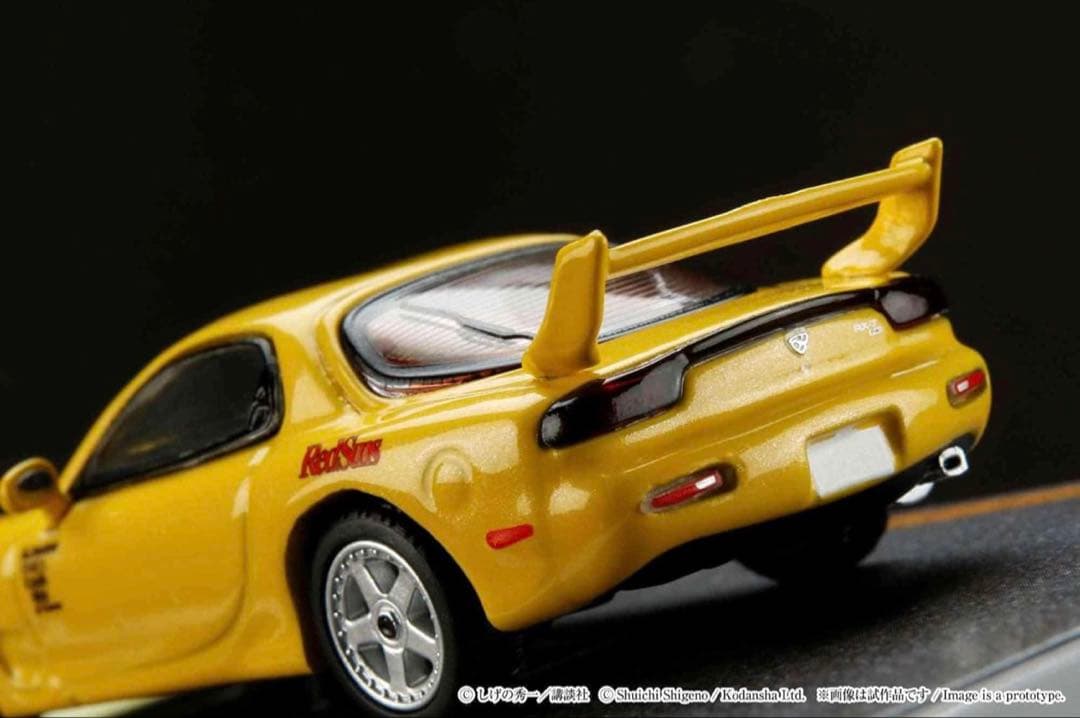 MAZDA RX-7頭文字D 高橋啓介ドライバーフィギュア付き2種類セット