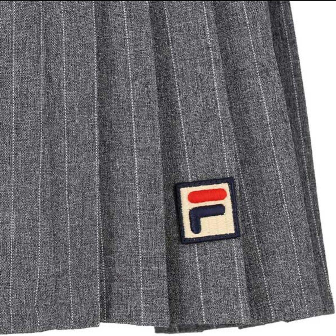 美品　FILA テニスウェア レディース スコート グレー Mサイズ