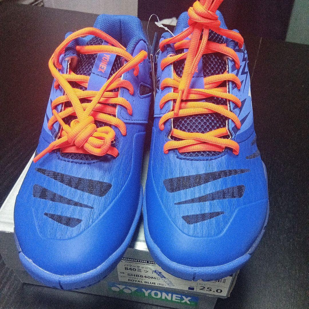 YONEX バドミントンシューズ SHB840MD 25.0cm ロイヤルブルー