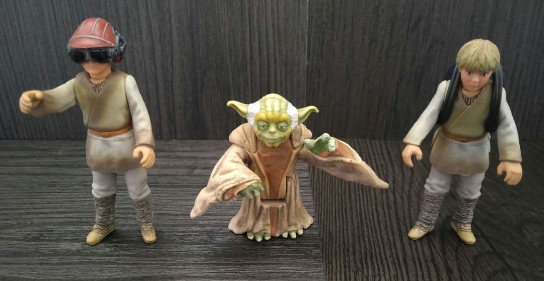 アナキンス スカイウォーカー ヨーダ スターウォーズ フィギュア 3体セット