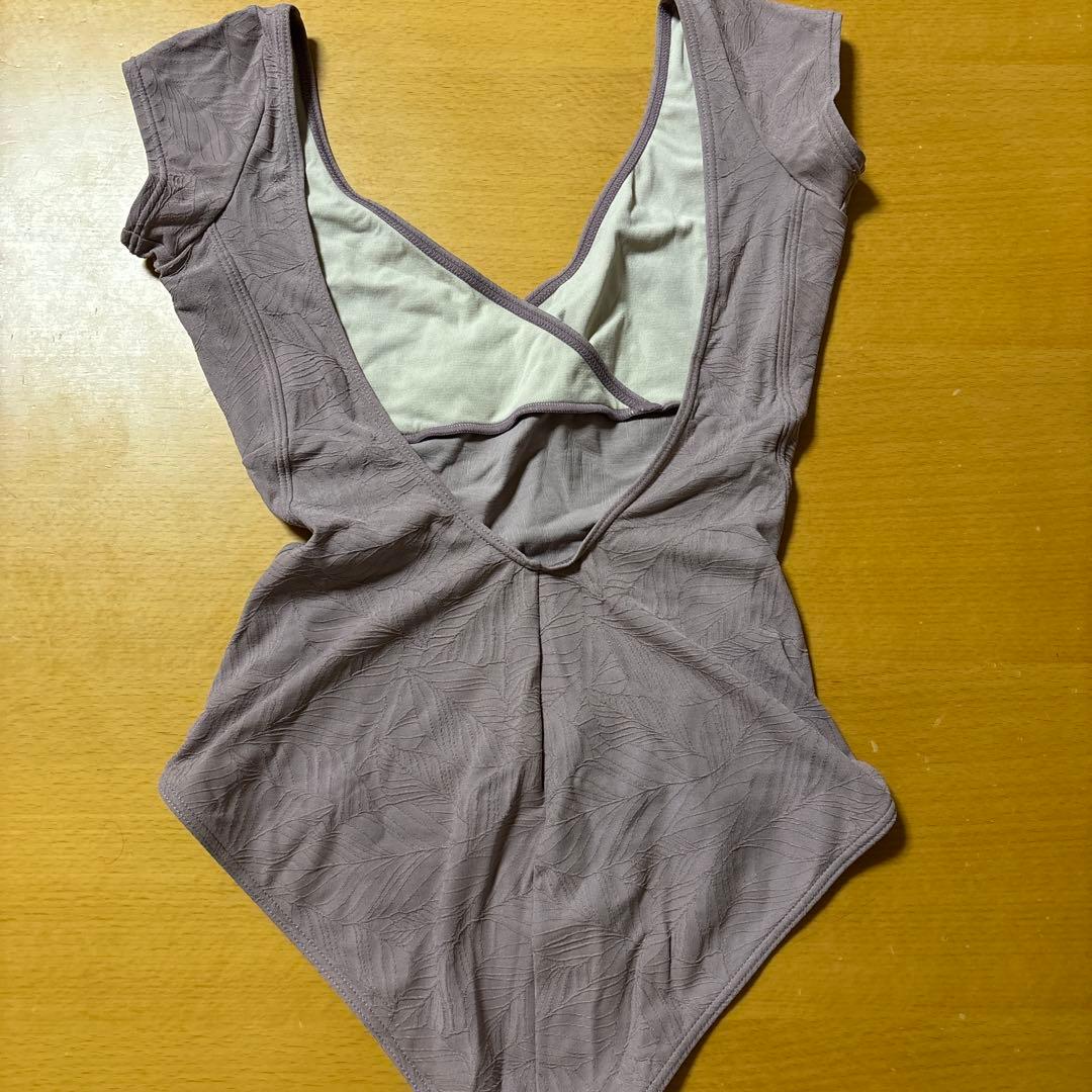 チャコット　キャップスリーブレオタード(ココアブラウン-L)