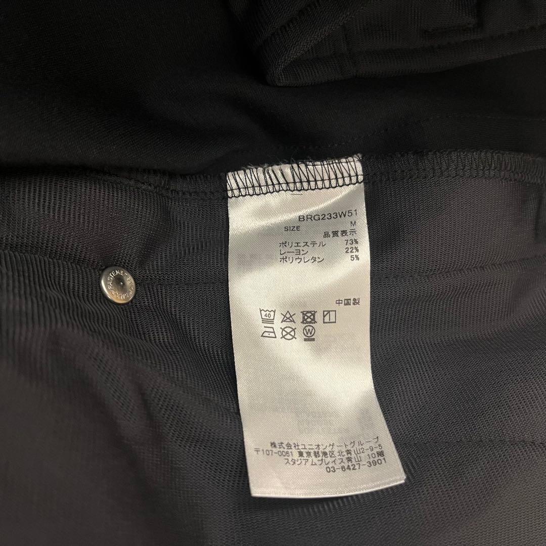 新品★56,100円 レディースM BRIEFING パンツ＆シャツ セット黒灰