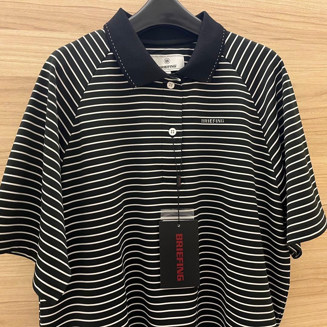 新品★56,100円 レディースM BRIEFING パンツ＆シャツ セット黒灰