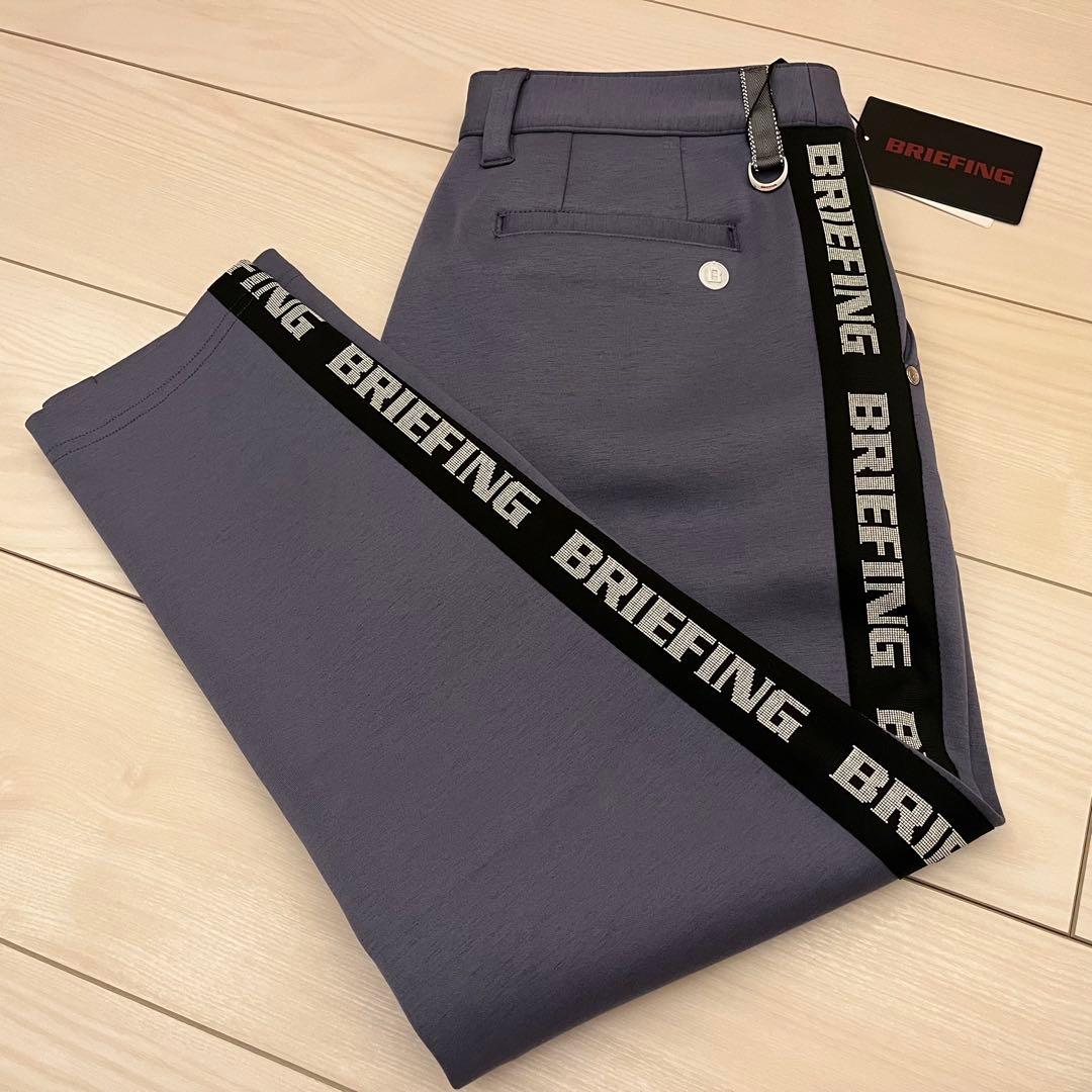 新品★56,100円 レディースM BRIEFING パンツ＆シャツ セット黒灰