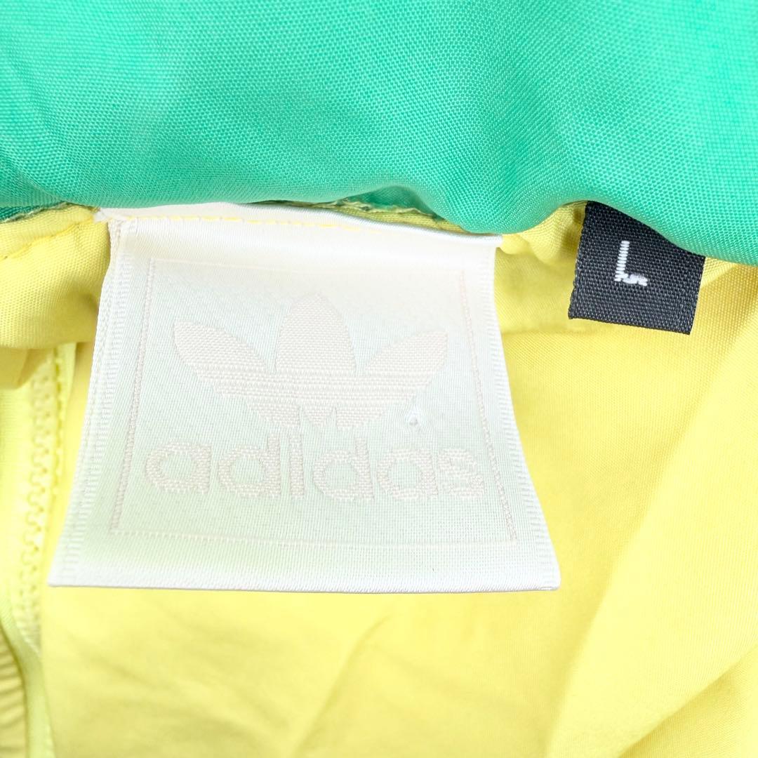 adidas　アディダス　ジャージ　上下セット　セットアップ　イエロー