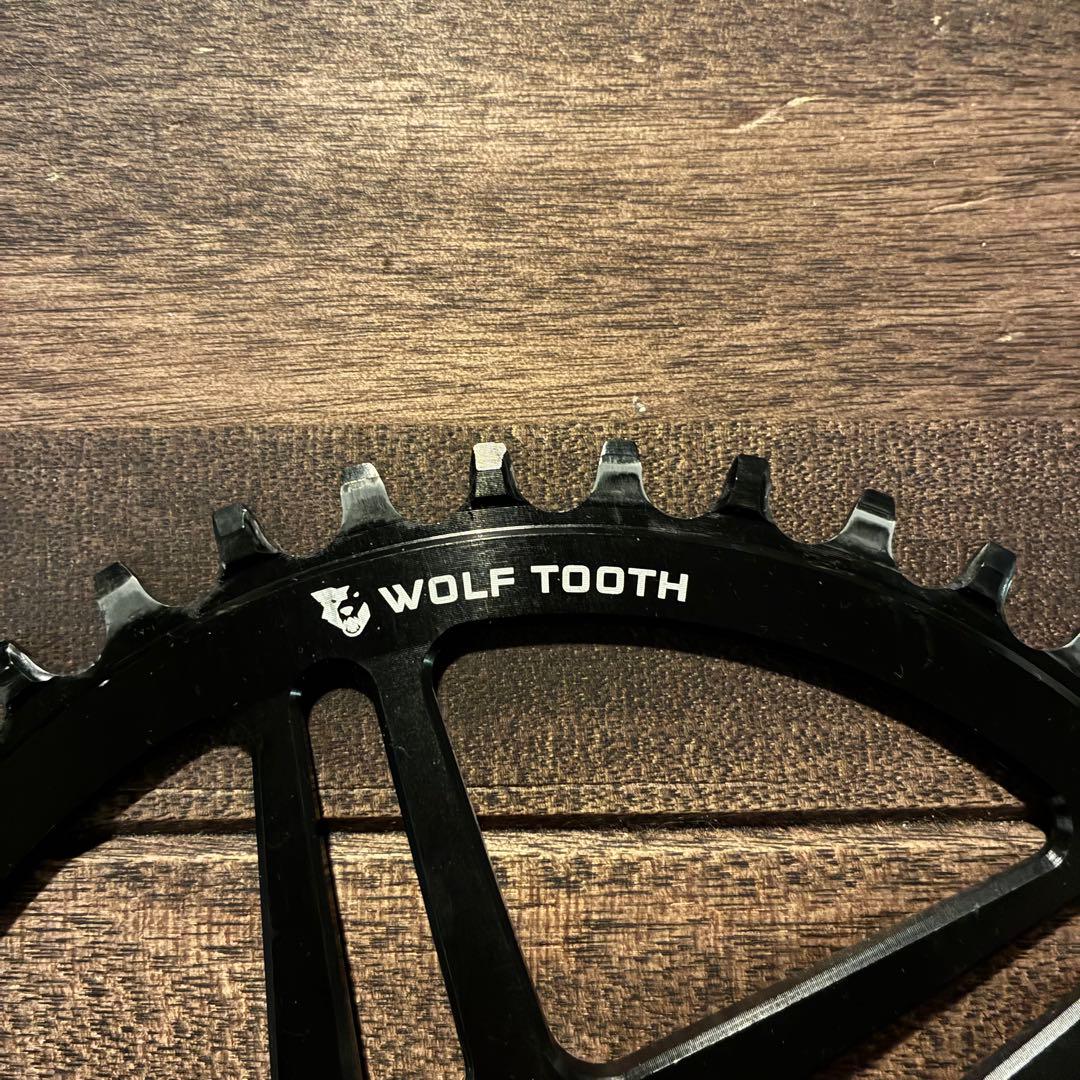 WOLF TOOTH DROPSTOP B 42T ブラックチェーンリング