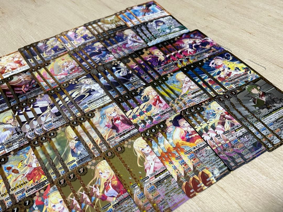 バトルスピリッツ　バトスピ レイオーバ　ジャンヌ　カード　スリーブ　セット