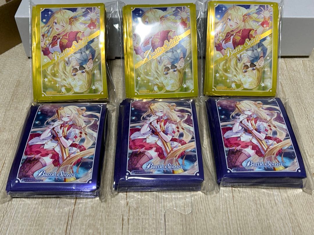 バトルスピリッツ　バトスピ レイオーバ　ジャンヌ　カード　スリーブ　セット