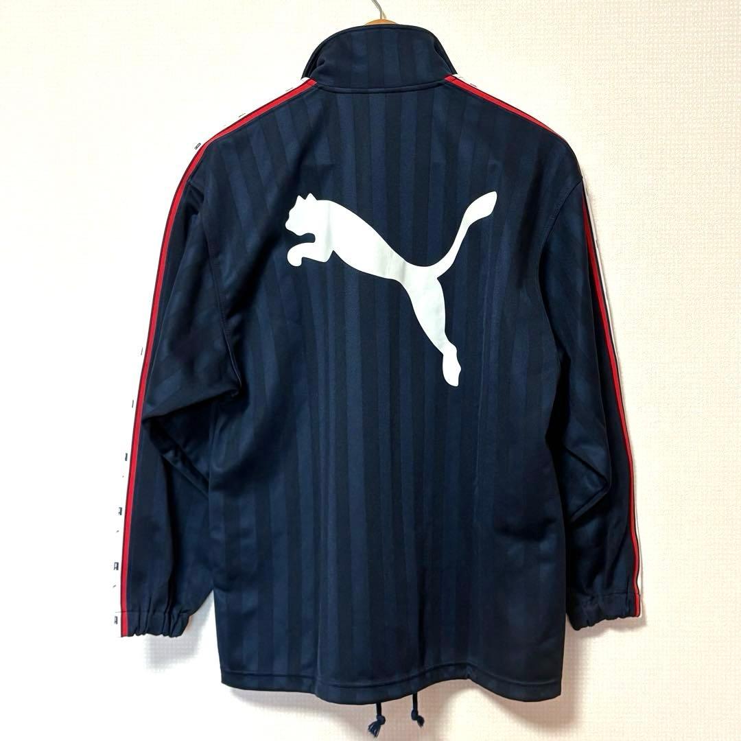 PUMA ジャージ上下セット ネイビー 白 男女兼用SS プージャー 日本製