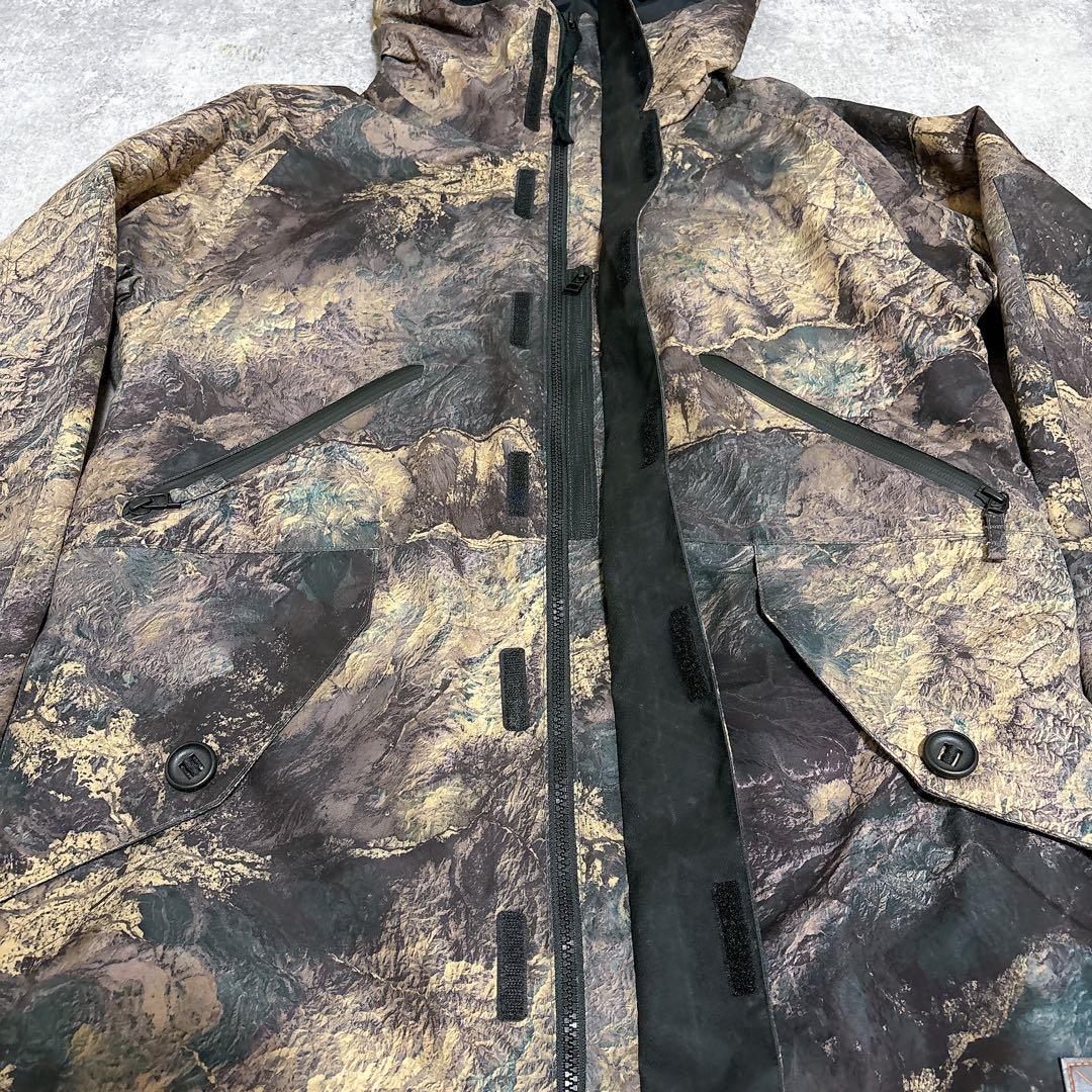 BURTON バートン スノーボード スノボ スキー ウェア S カモフラ 迷彩