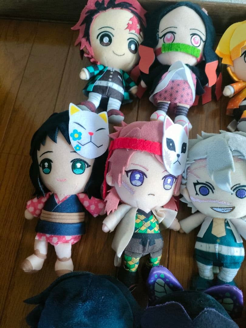 鬼滅の刃 Chibiぬいぐるみ　まとめ売り　16体　オマケ