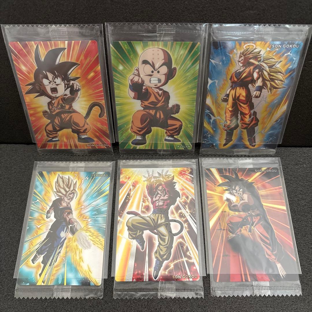 未開封 30枚カブリ無し ドラゴンボール ウエハースカード アンリミテッド