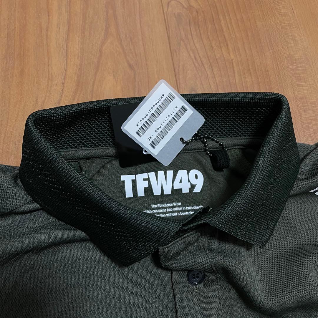 新品タグ付き　TFW49 ポロシャツ　カーキ　6 XL ゴルフ