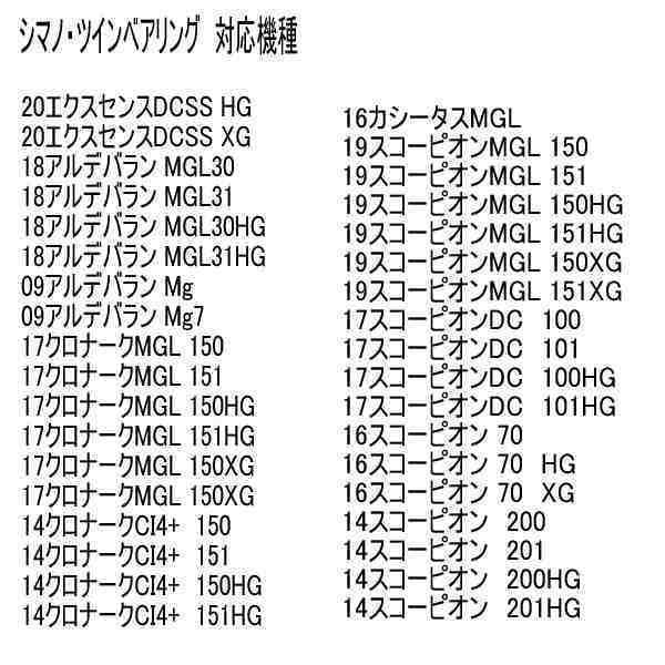 シマノ 22 SLX DC XT ツインセラミック ベアリングHX＋S