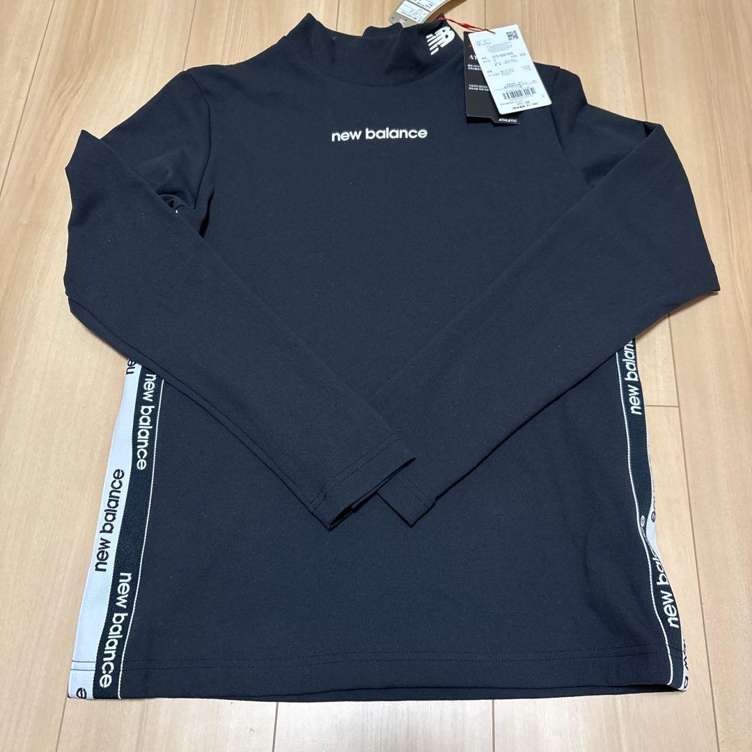 new balance レディース長袖シャツ サイズ2 黒