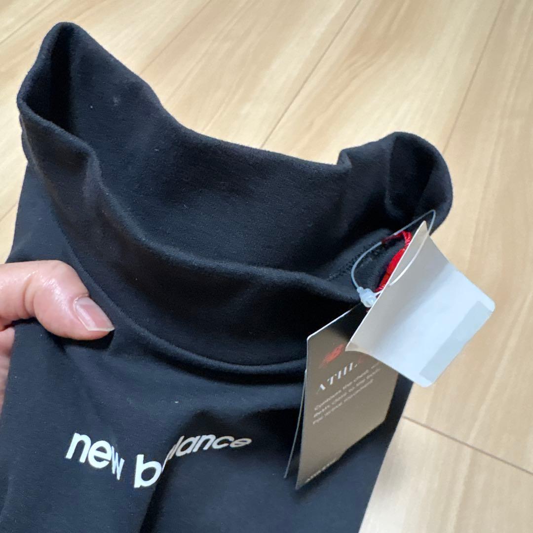 new balance レディース長袖シャツ サイズ2 黒