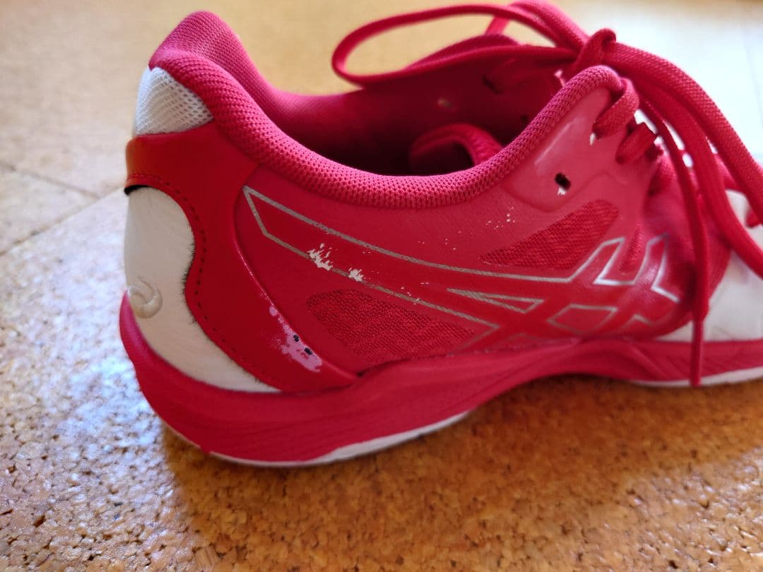 バレーボールシューズ ASICS V-SWIFT FF3 26.5cm　白/赤