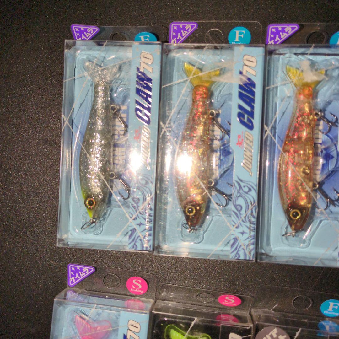 JOINTED CLWA７０ジョインテッドクロー７０ ミノー・プラグ ８個セット