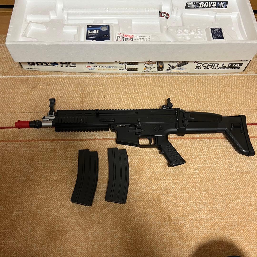 電動ガン　BOYS HG SCAR-L CQC ブラック
