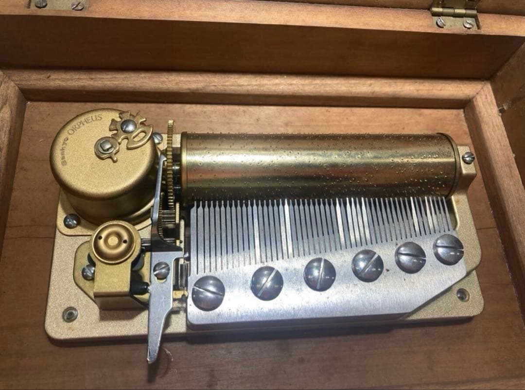 ORPHEUS オルフェウス オルゴール SANKYO 木製 リュージュ