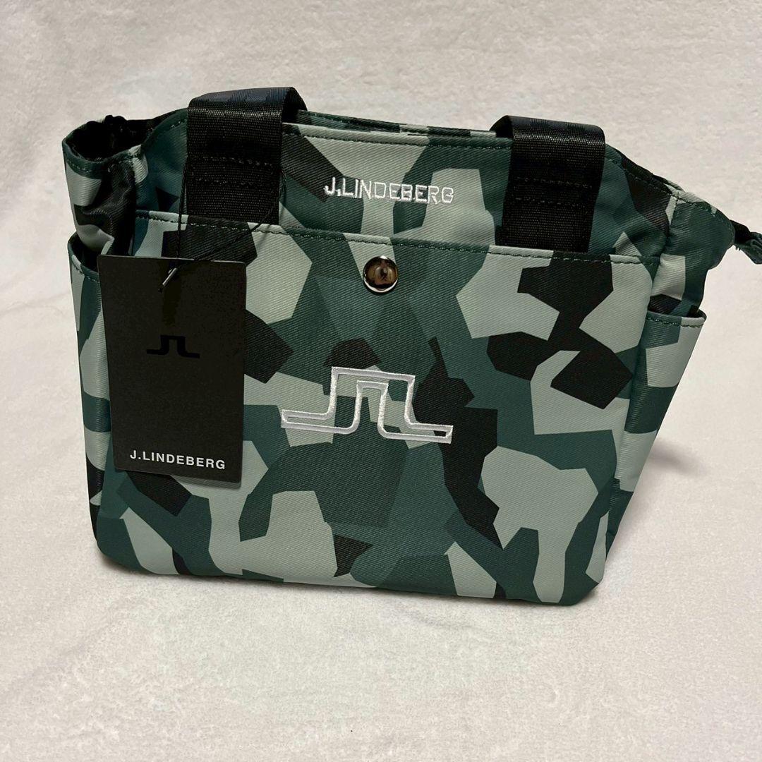 新品　J.LINDEBERG ゴルフ　カートバッグ　ラウンドバッグ　カーキ
