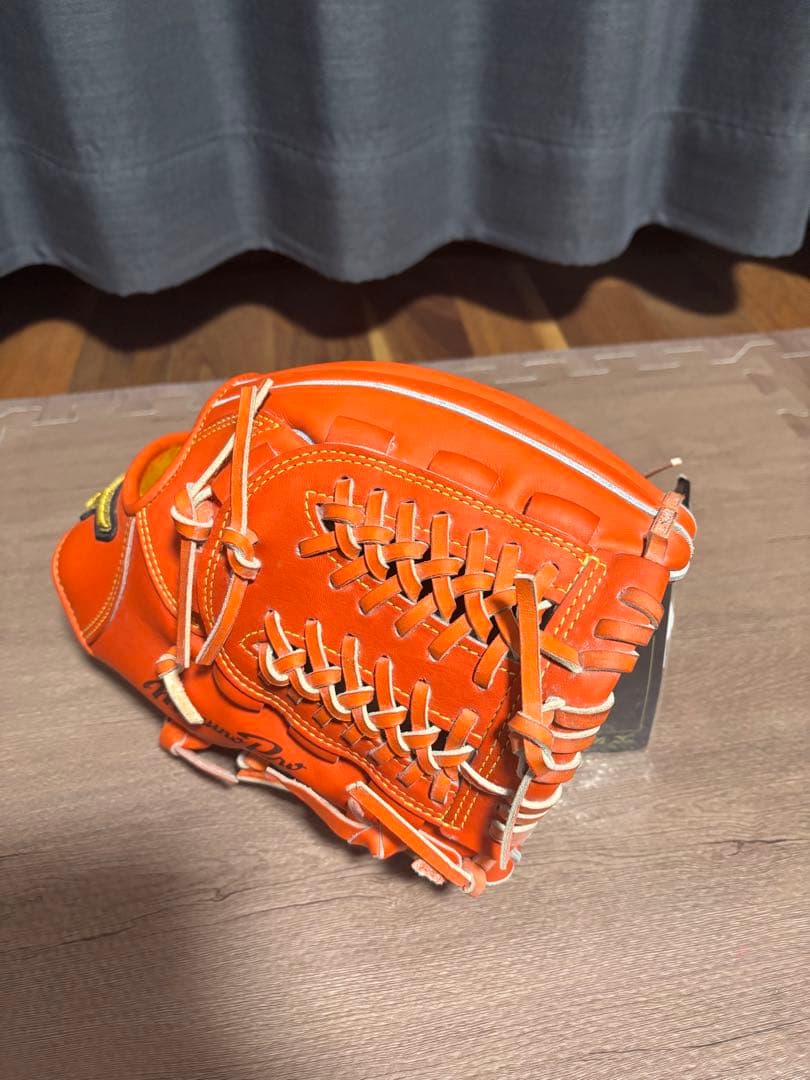 Mizuno Pro オレンジ グローブ 箱付き