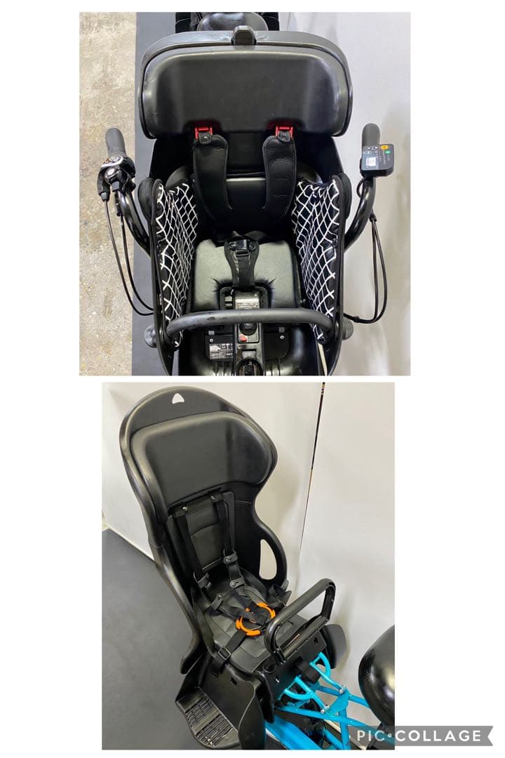 1年保証 パナソニック　ギュットミニ　20インチ 水色　電動アシスト自転車
