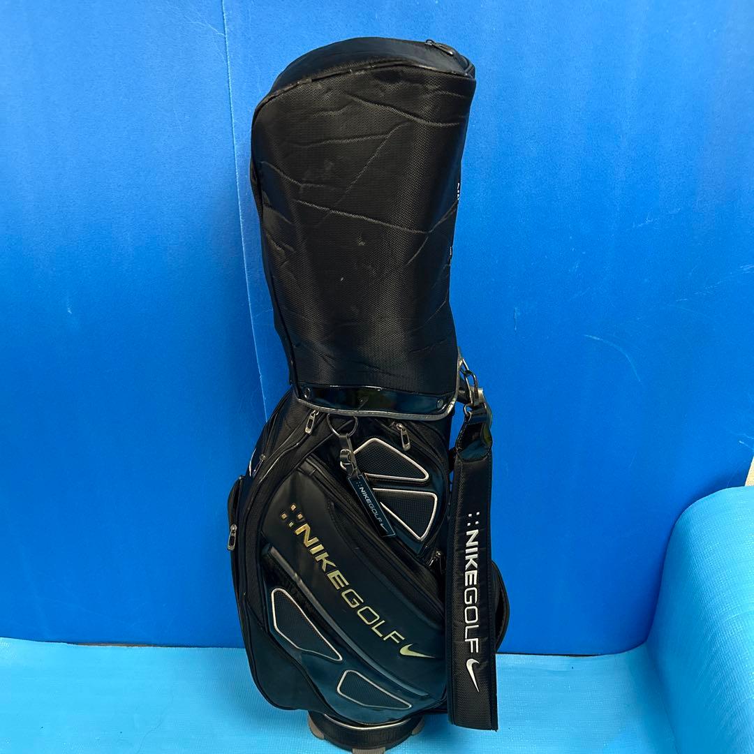 NIKE GOLF キャディバッグ ブラック/ゴールド