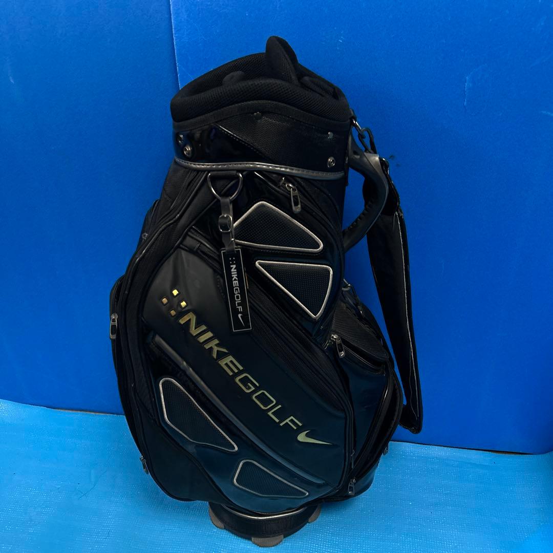 NIKE GOLF キャディバッグ ブラック/ゴールド