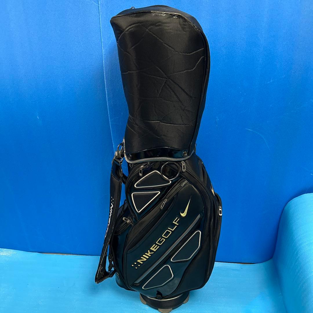 NIKE GOLF キャディバッグ ブラック/ゴールド