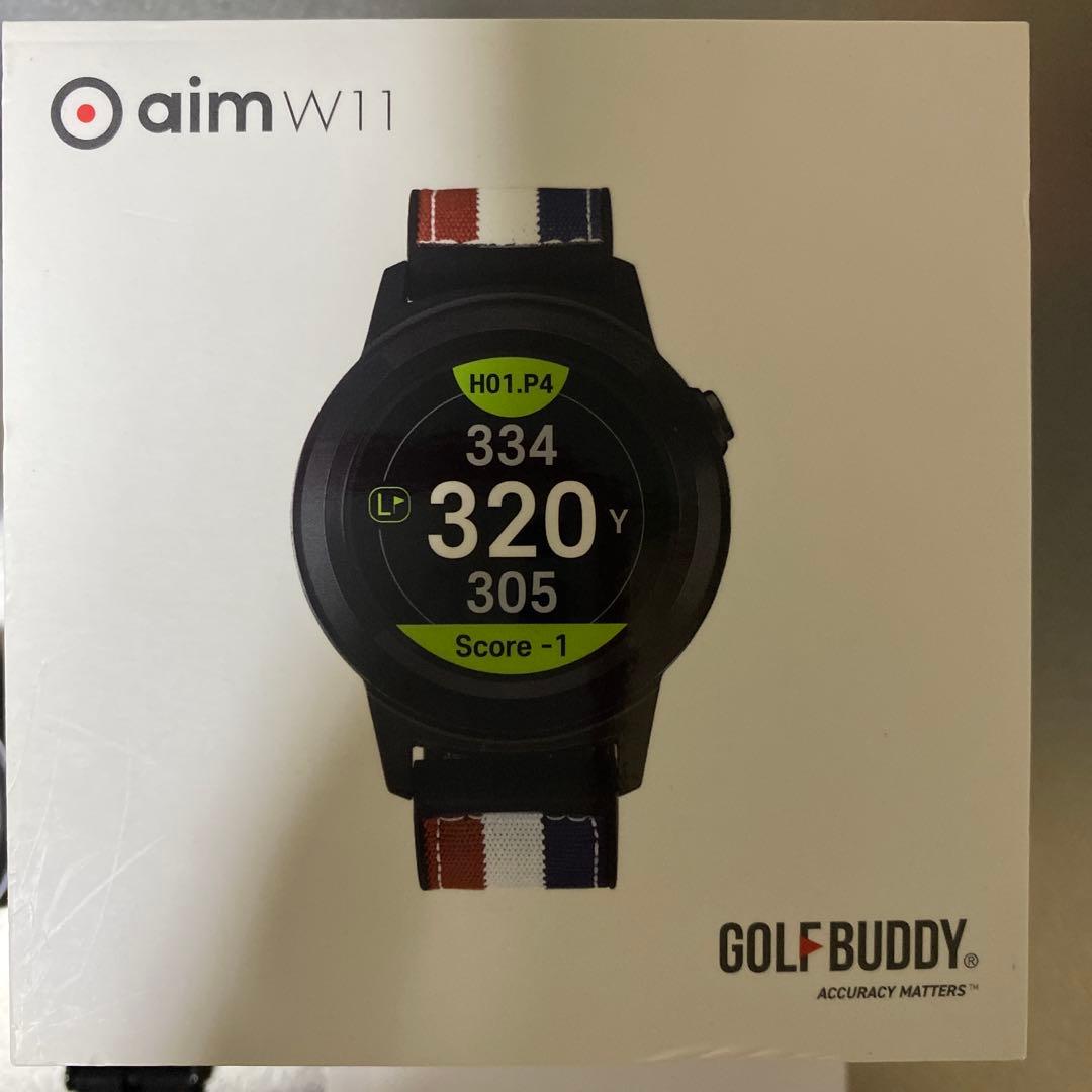 Golf Buddy aim W11 GPSナビウォッチ