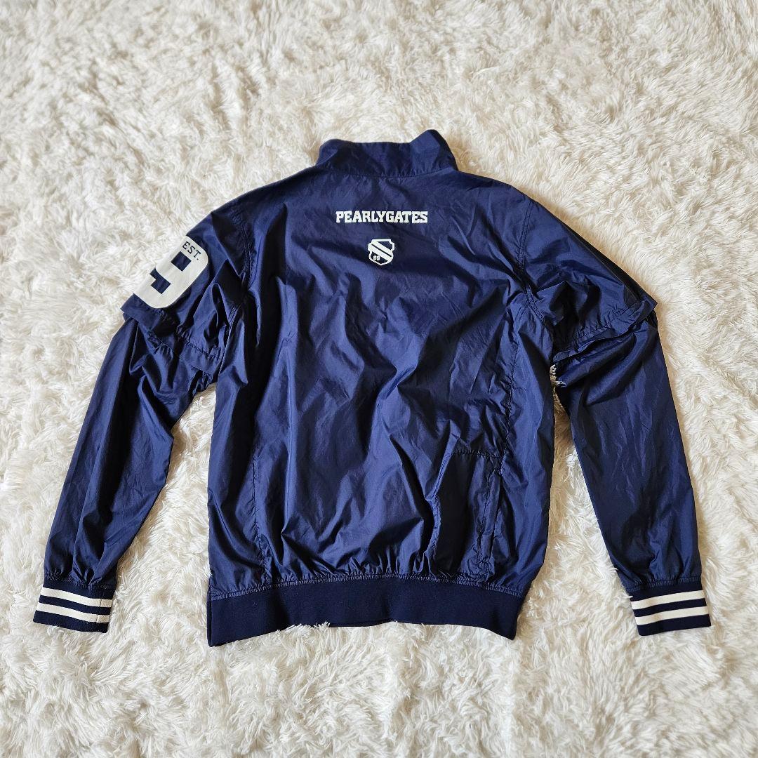 【PEARLY GATES】美品 2wayジャケット ネイビー サイズ5