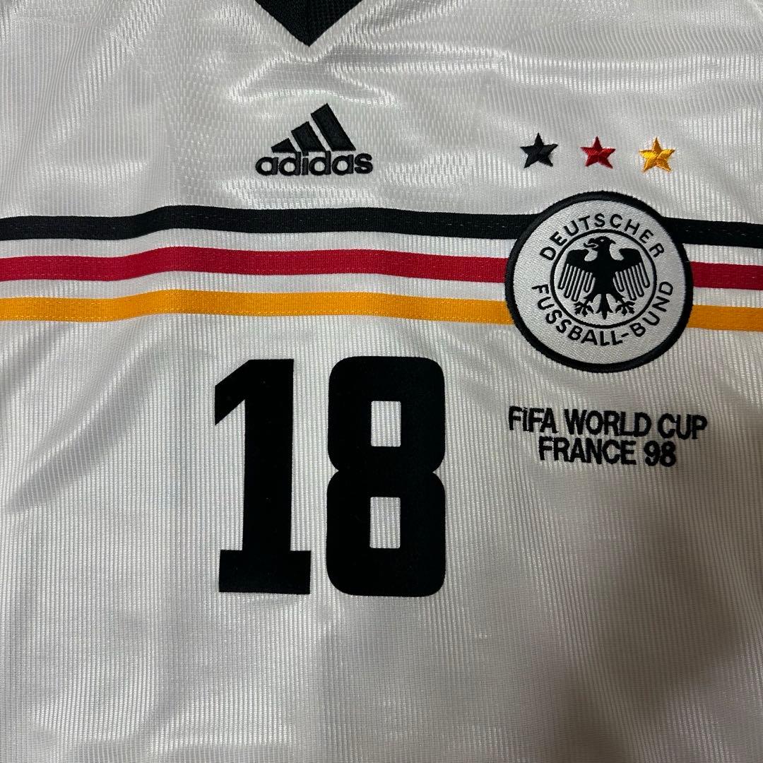 ドイツ代表　ホームユニフォーム　１９９８ W杯 クリンスマン　新品