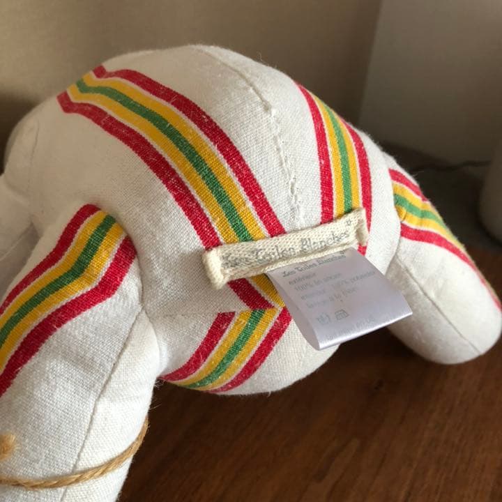テディベア ぬいぐるみ リネン フランス製 レトワールブランシュ ハンドメイド