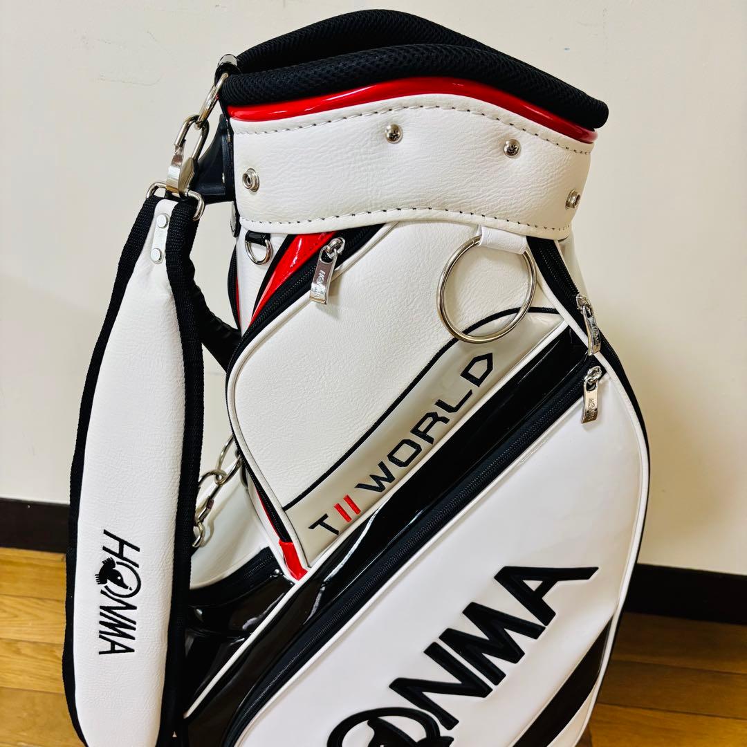 【ほぼ未使用品】HONMA ツアーワールド キャディーバッグ　ゴルフバッグ
