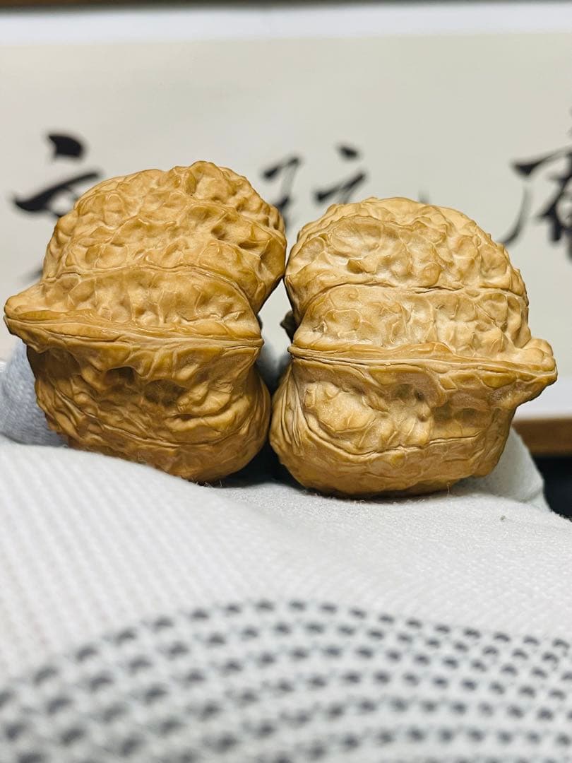 ❤️新入荷❤️No.685-a❤️文玩くるみ（文玩核桃） 精配南瓜