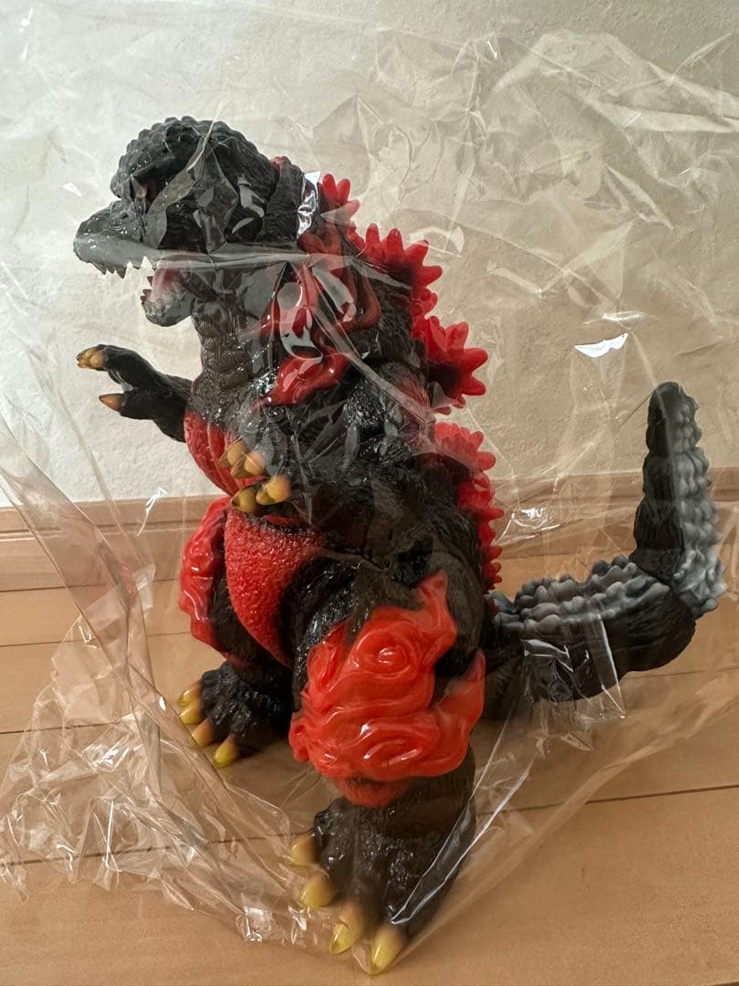 レア godzilla vinyl art burning collection