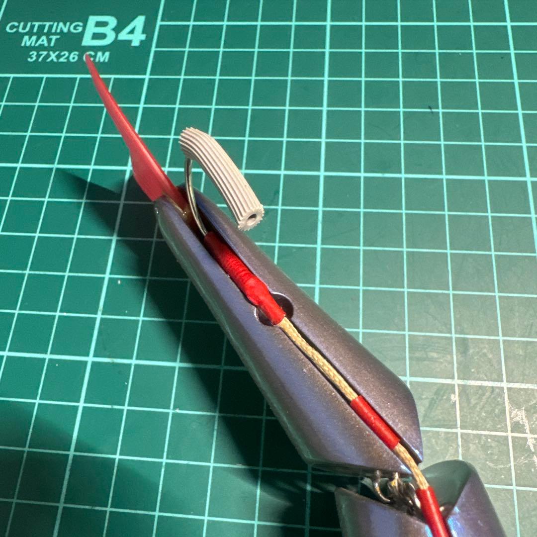 ロマンメイド ネゴシエーターカスタム背針 アルビノカラー